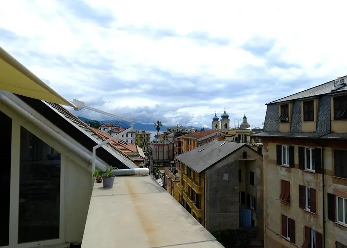 Seaview Attic With Terrace By Portofinovacanze 산타마르게리타리구레